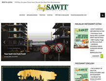 Tablet Screenshot of infosawit.com